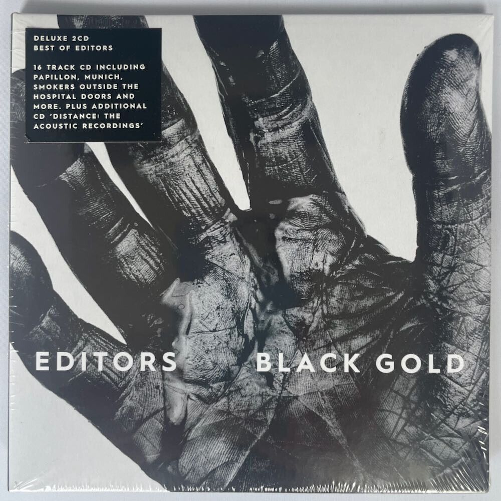 Editors Black Gold Best Of Editors NEW Deluxe Edition Double CD Compact Discs